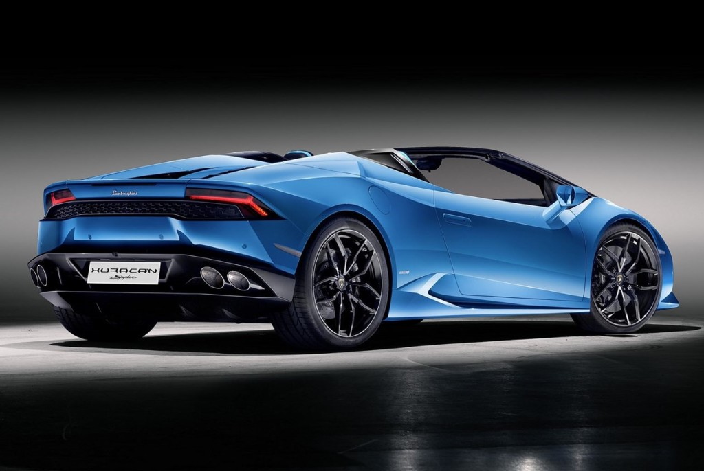 Lamborghini Huraca¦ün Spyder LP 610-4 Rear (1440 x 959)