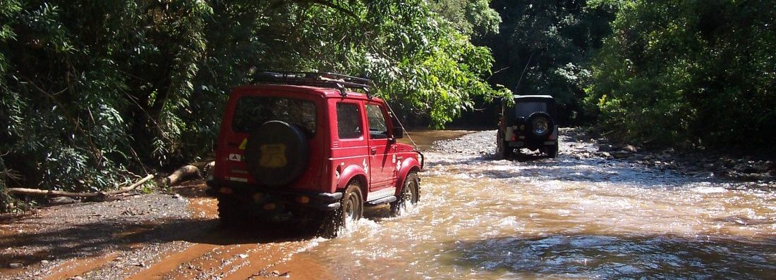 Atravessar rios exige cuidados!