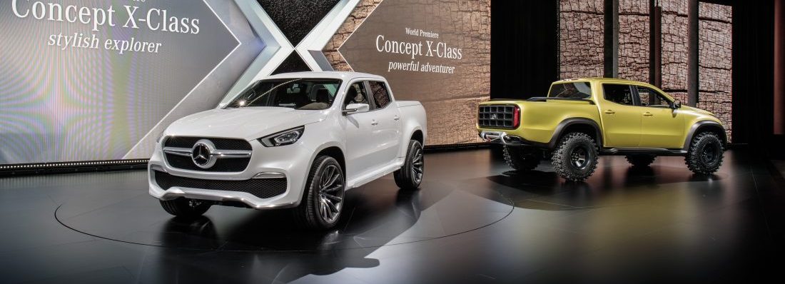 Classe X, a picape chique da Mercedes