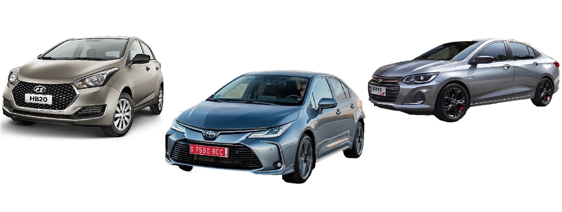 Setembro vai pegar fogo: Corolla, Onix Sedan e HB20