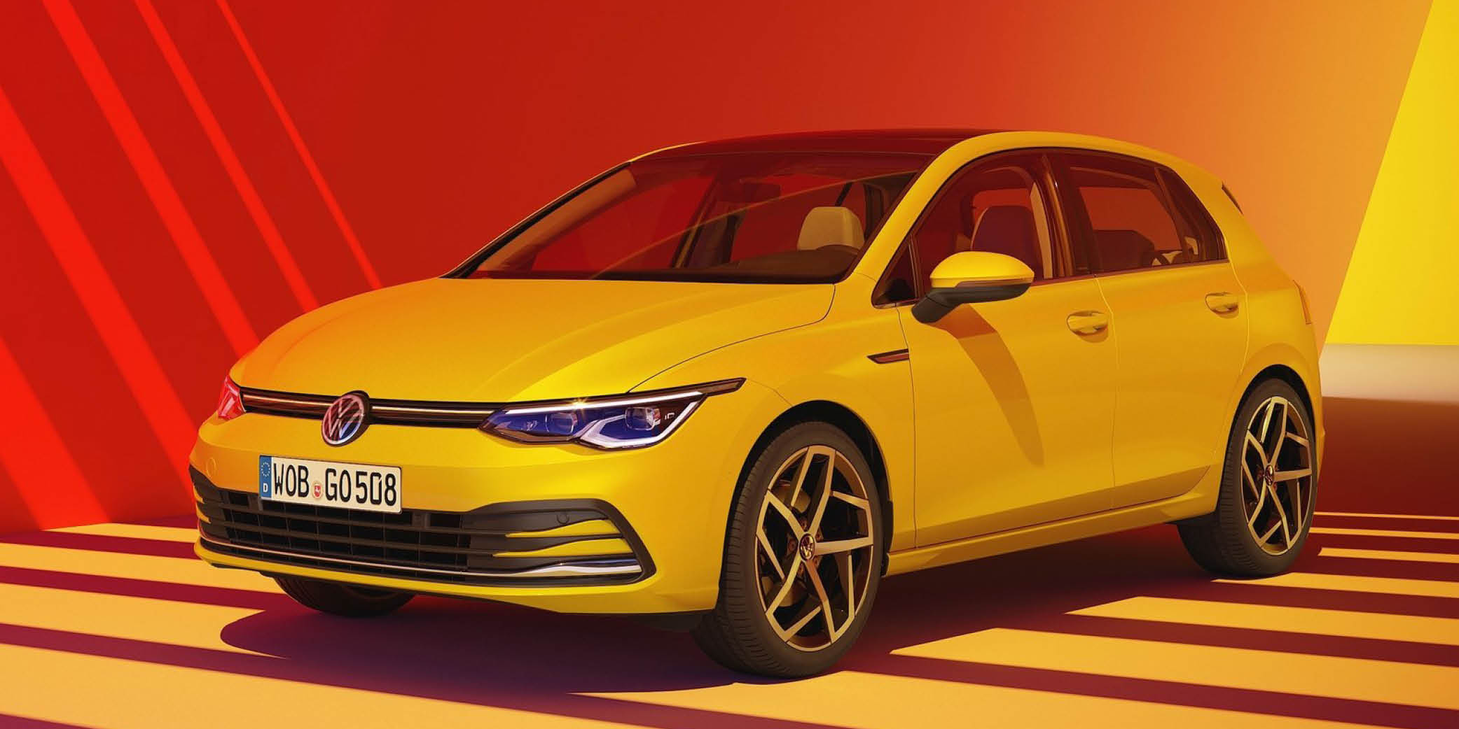 Novo Golf interage com outros carros