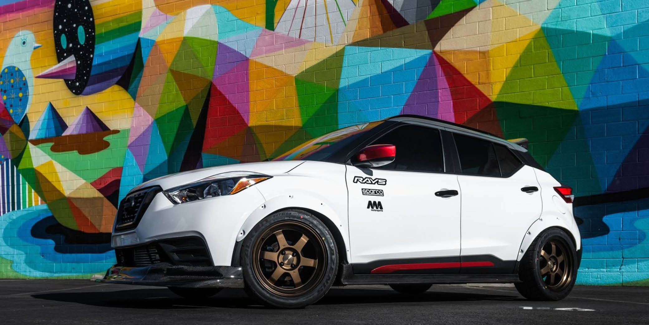 Nissan Kicks furioso no SEMA Show
