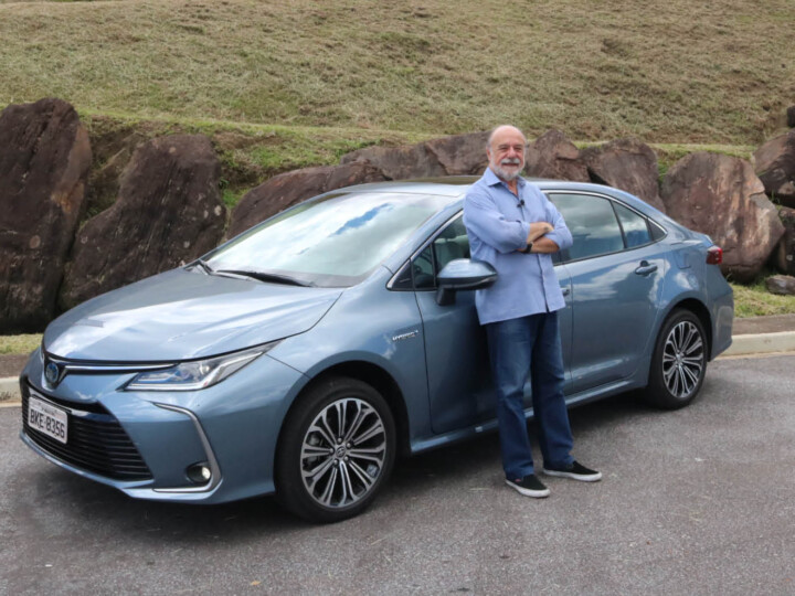 Teste do Corolla Híbrido Flex 2020