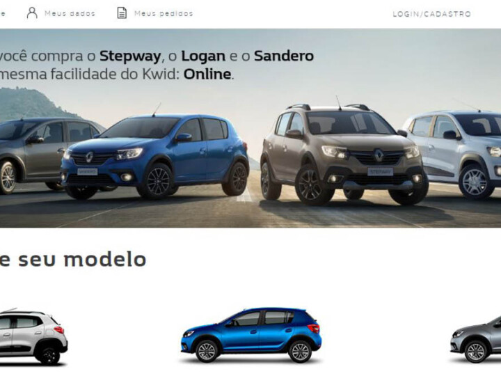 Renault lança plataforma de e-commerce