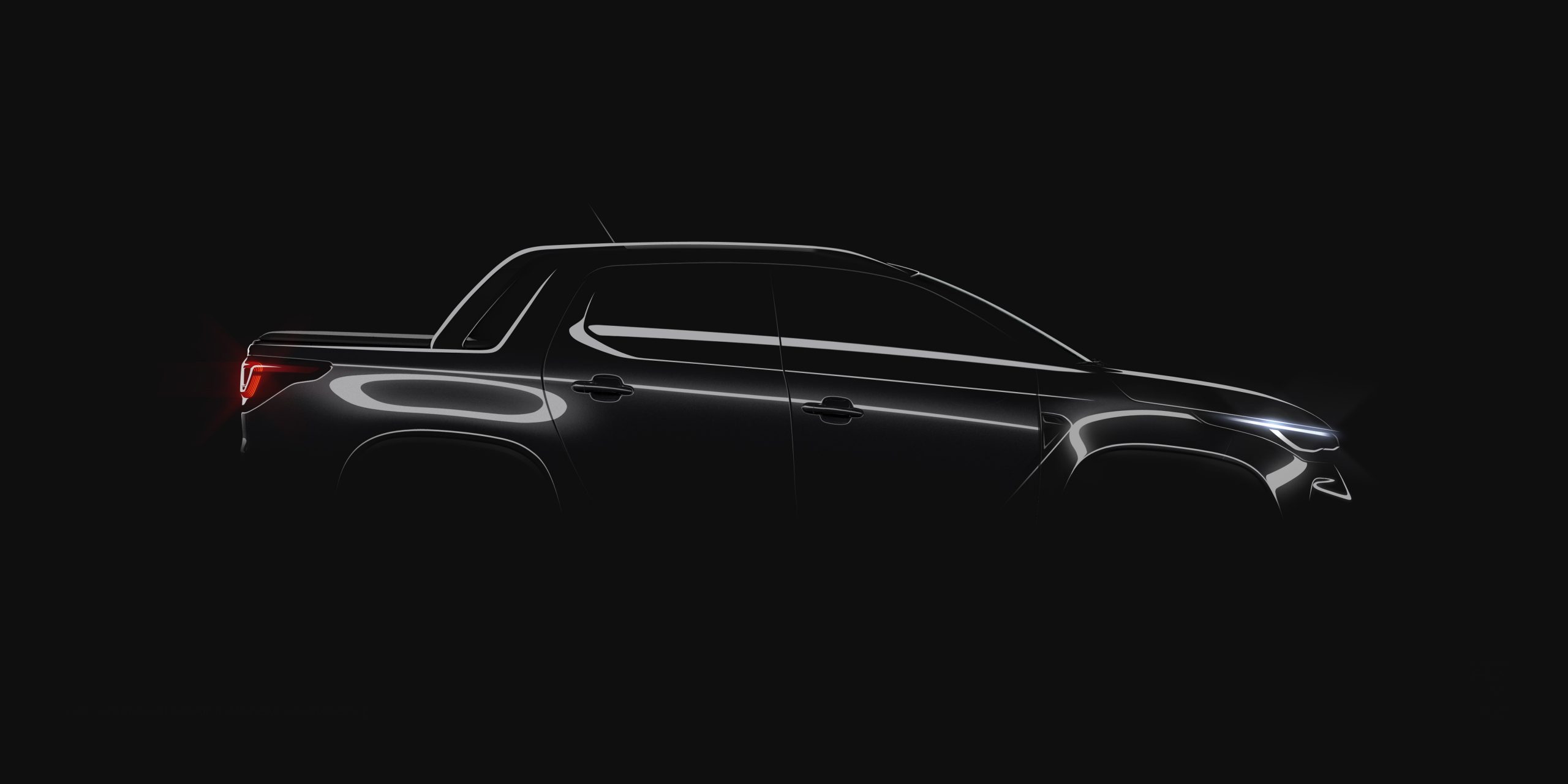 Fiat mostra primeira imagem da nova Strada