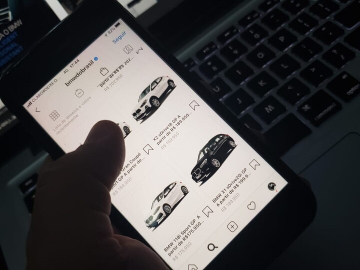 BMW vende carros pelo Instagram