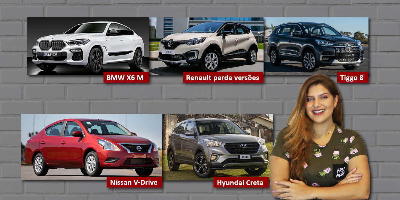 Notícias do V-Drive, Creta e muito mais
