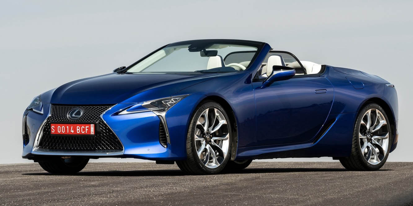 LC 500 Convertible, o GT de luxo da Lexus