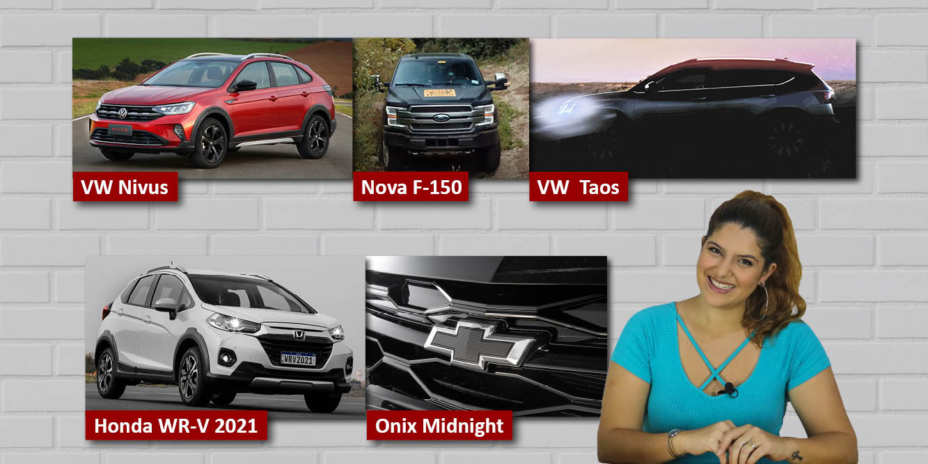 Onix Midnight e Volkswagen Taos