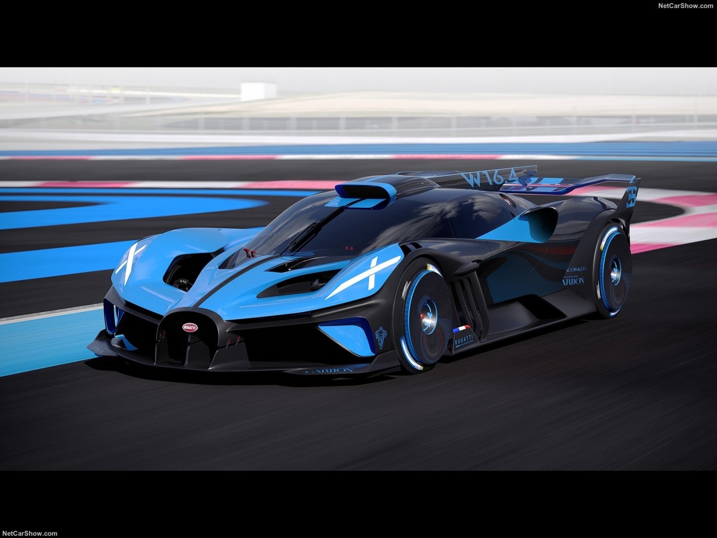 Bolide: o supercarro de pista feito para o W16 da Bugatti