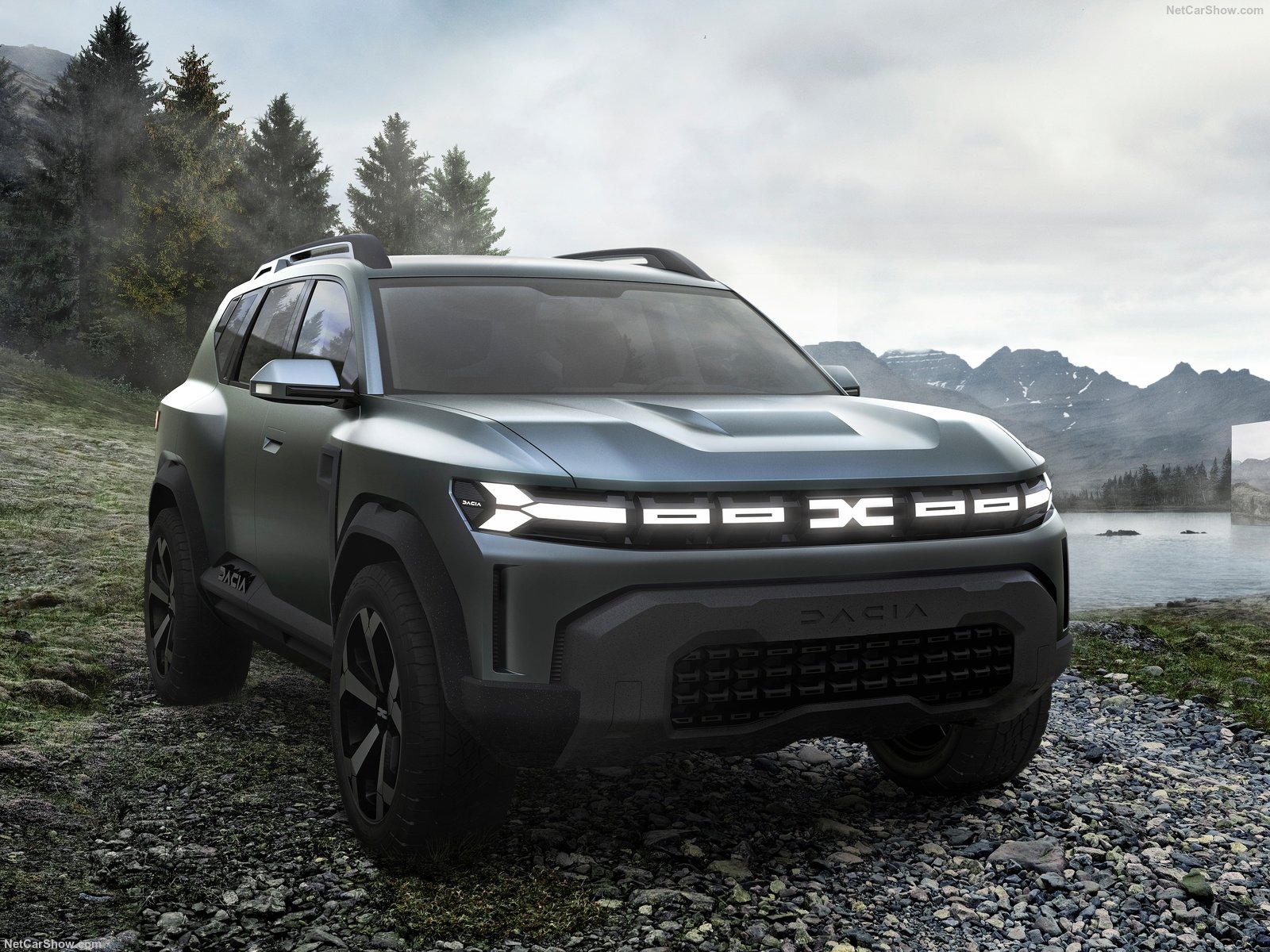 Dacia Bigster: o embrião do Duster de sete lugares