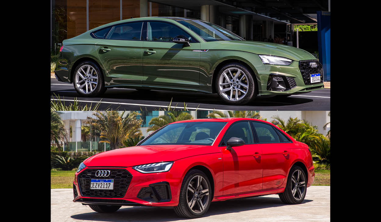 Novos Audi A4 e A5