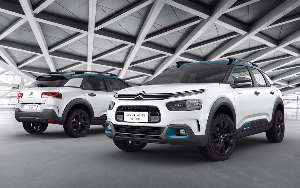 Citroën lança edição Rip Curl para C4 Cactus