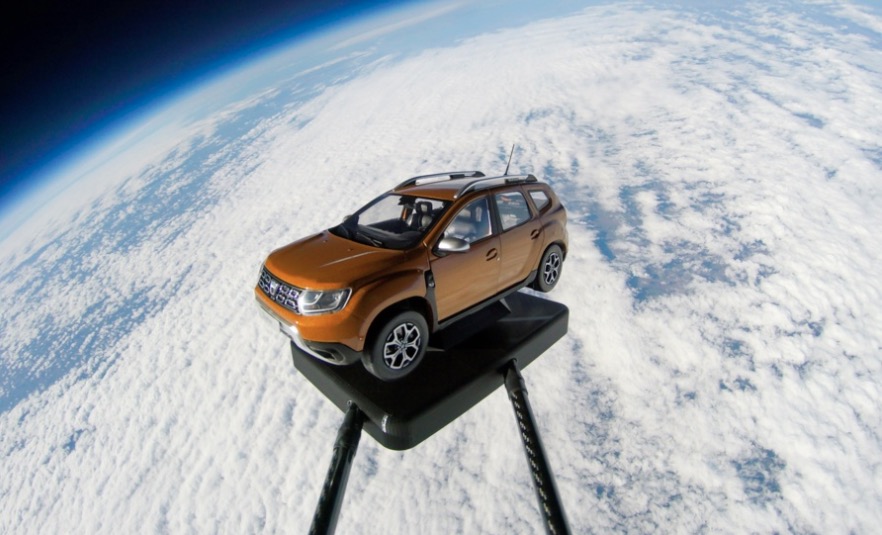Dacia manda “Duster” para o espaço