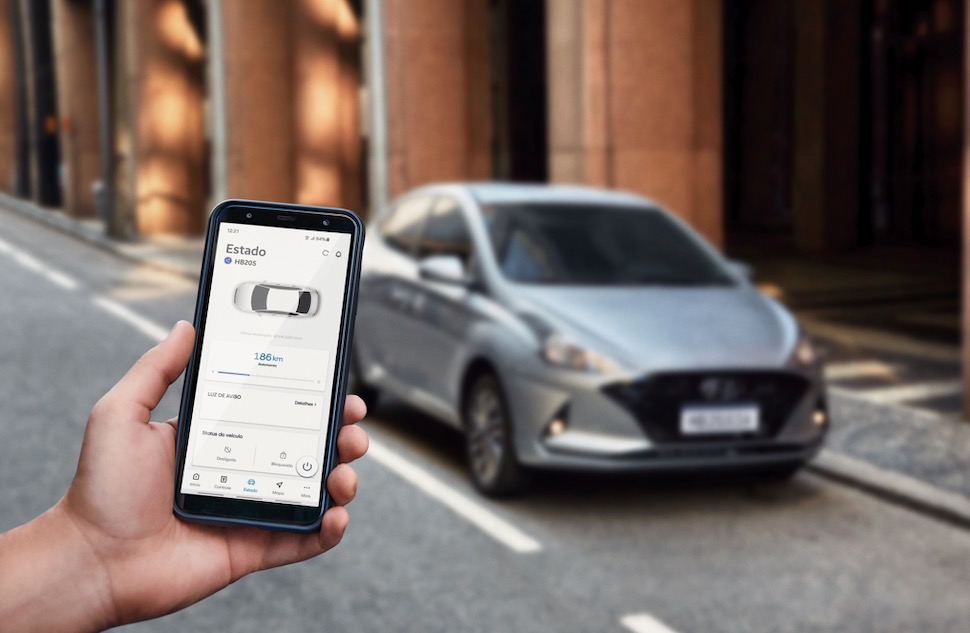 Hyundai lança Bluelink para HB20
