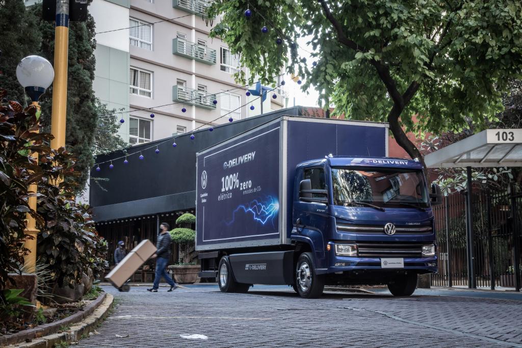 VW lança caminhão e-Delivery
