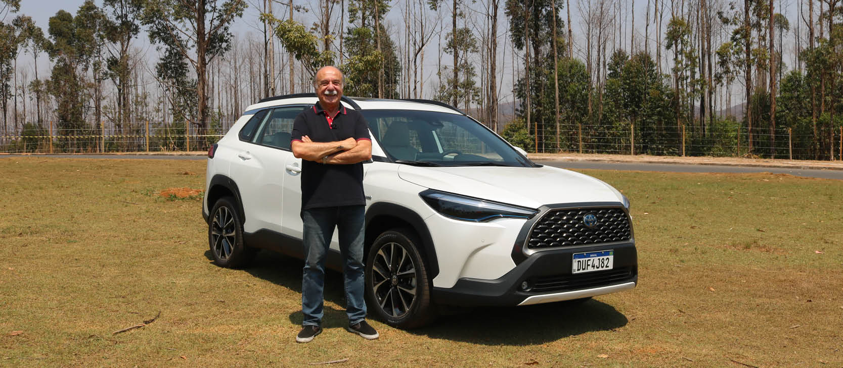 Teste do Corolla Cross Hybrid