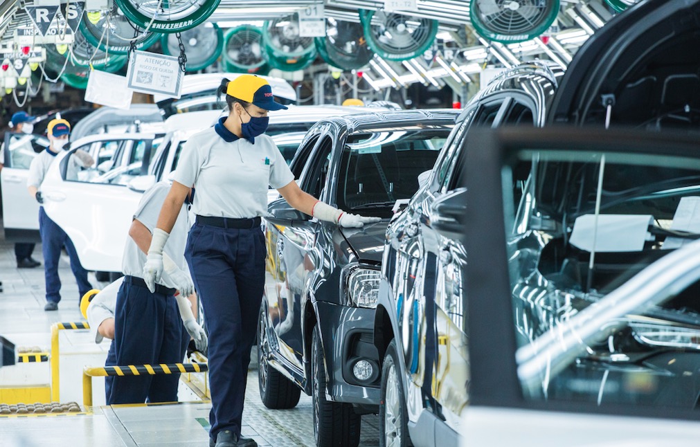 Toyota inicia terceiro turno em Sorocaba