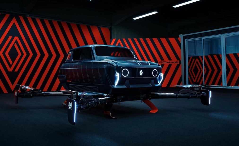 Renault cria versão voadora do 4L