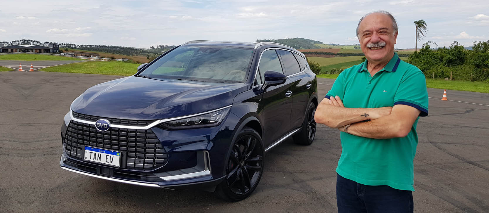 BYD TAN, mais uma marca elétrica entre nós